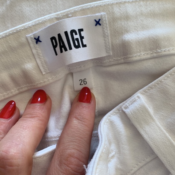 Paige white jeans. Great condition. Size 26 - Picture 3 of 4